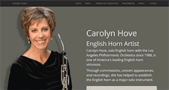 Desktop Screenshot of carolynhovemusic.com